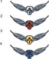 winged skull color chart